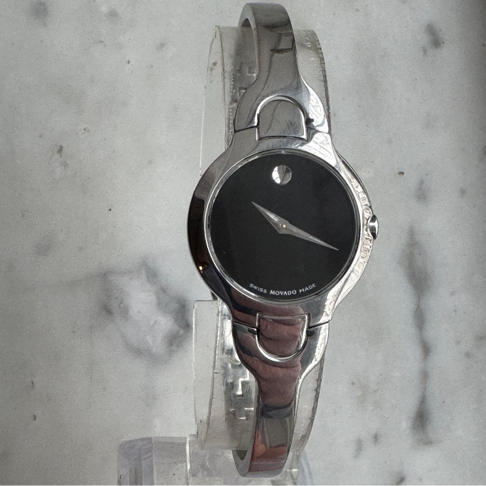 Movado Museum Kara Womens Watch – New Battery, Excellent Condition!